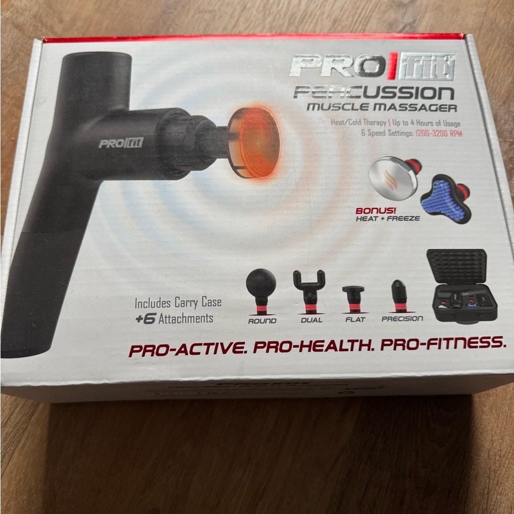 Percussion Muscle Massager - Black